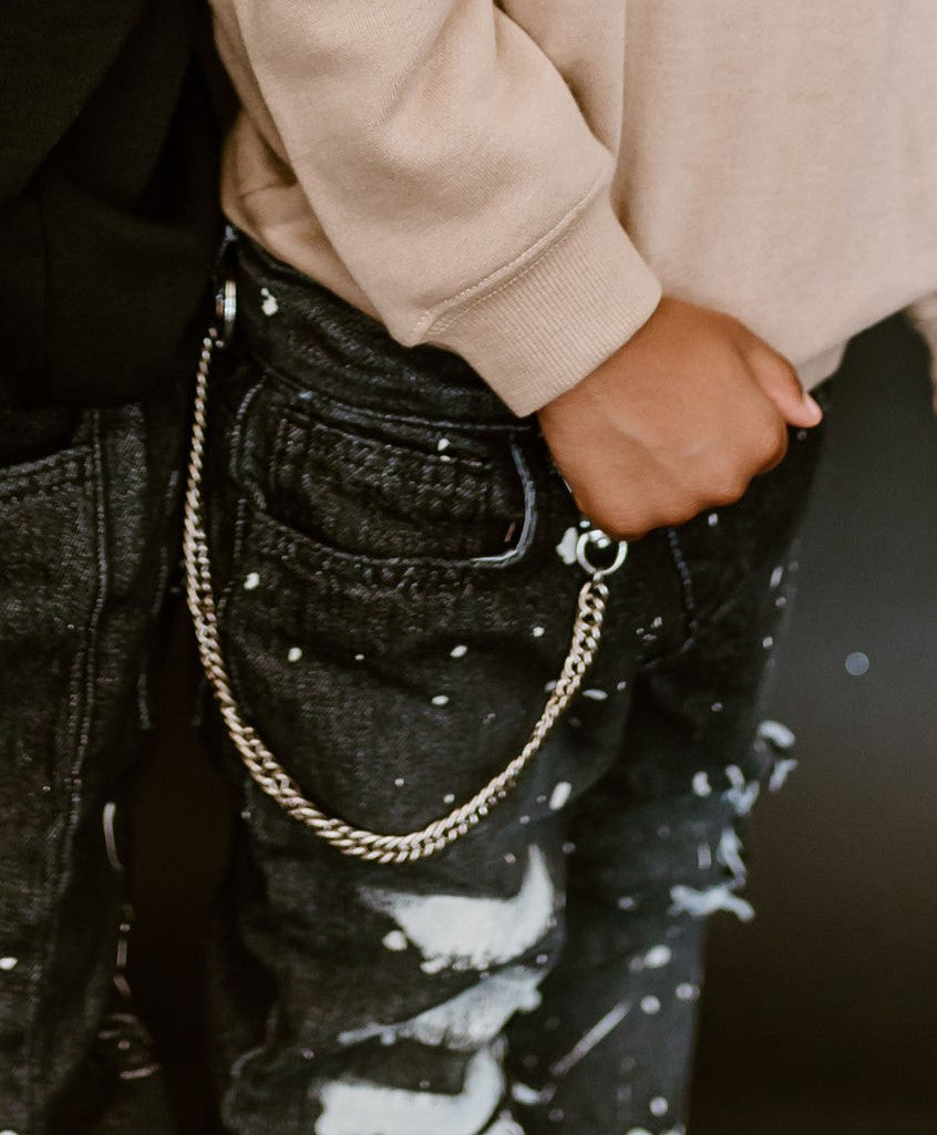 TINYSOME Jeans Chains Pocket Chain Wallet Chain Belt Chains Silver